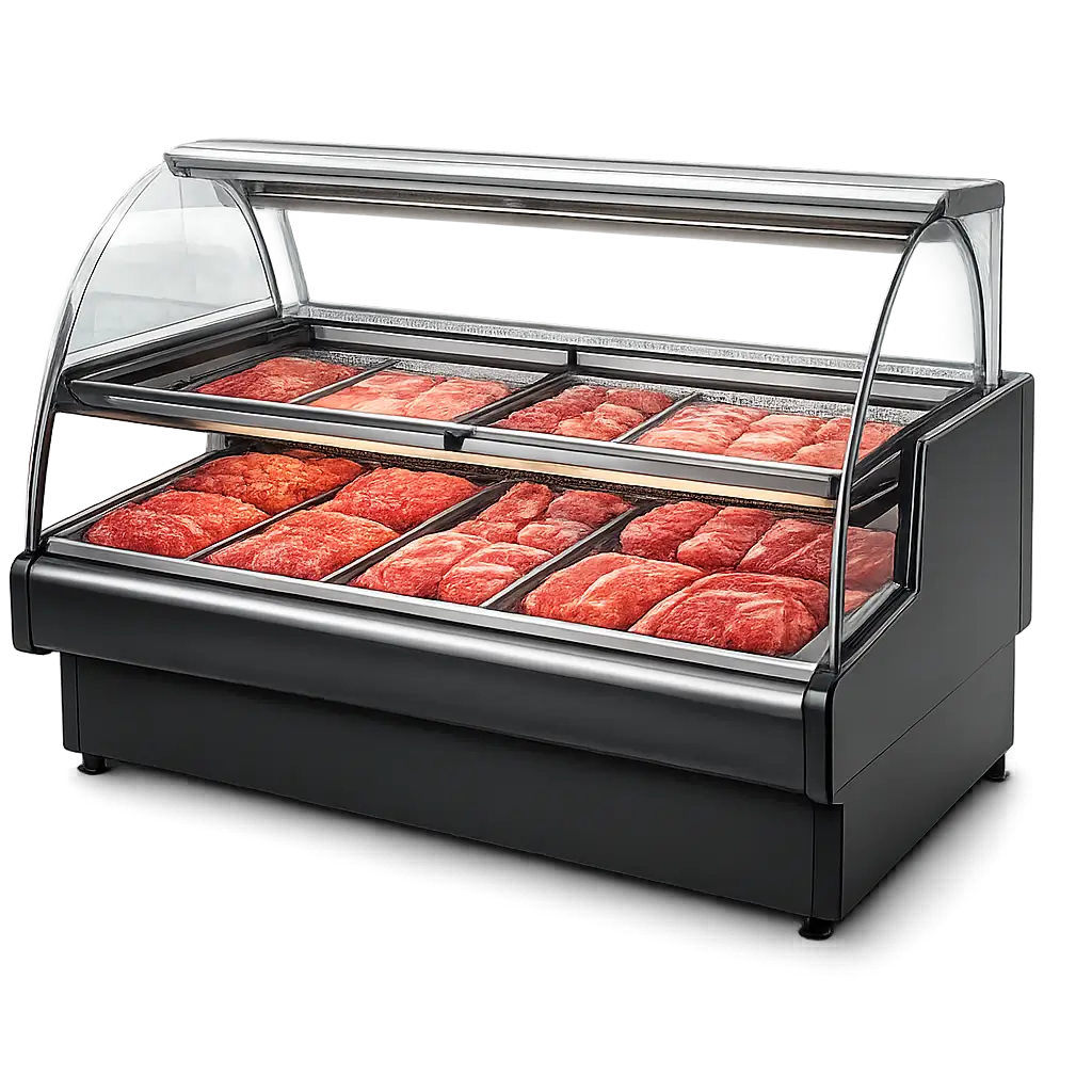 Service Deli Meat Showcase